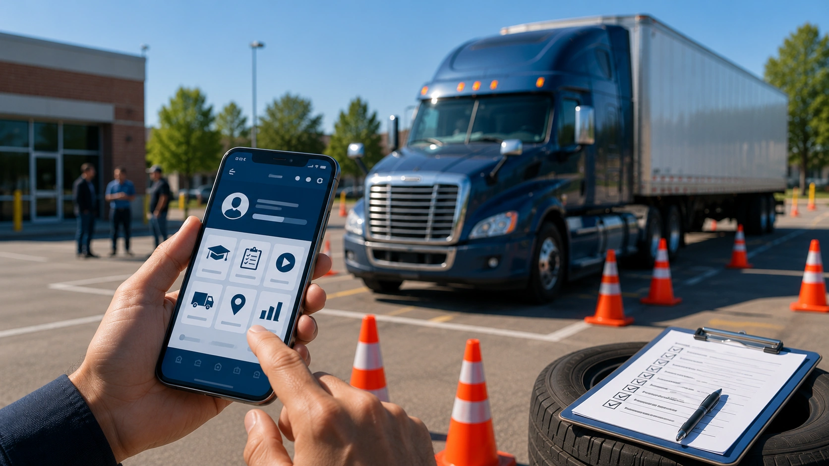 CDL driving school mobile apps in the USA - building smarter driver training experiences in 2026