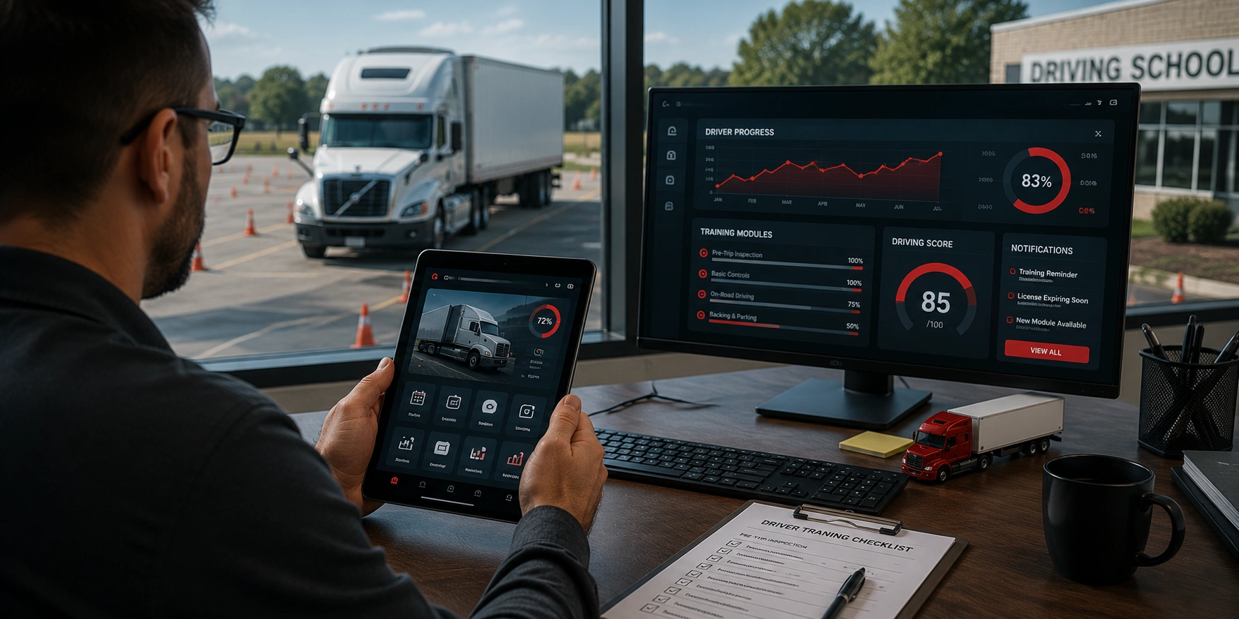Digital transformation in US driving schools and CDL training: AI, automation and scalable DriveTech innovation