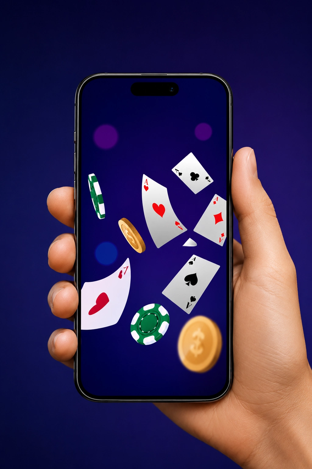 Mobile game interface on a smartphone showing gameplay and progression