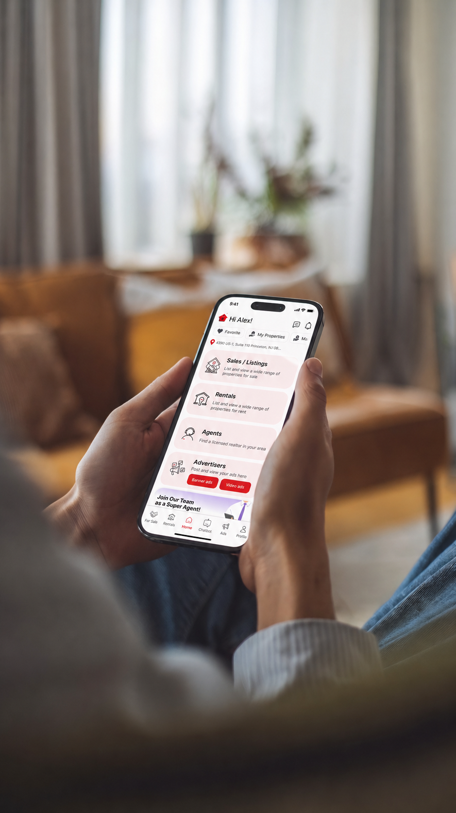 Sooldd mobile real estate app experience