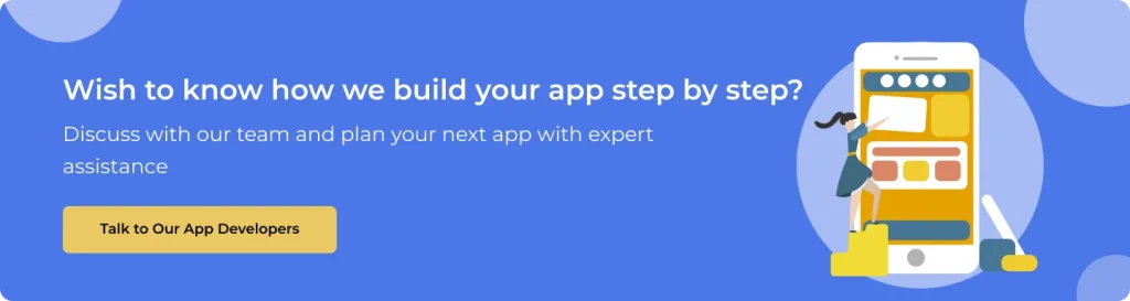 Expert app development team helping users build custom mobile applications step by step