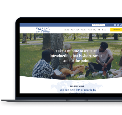 Literature Access Platform for Nonprofits | People & Stories Case Study