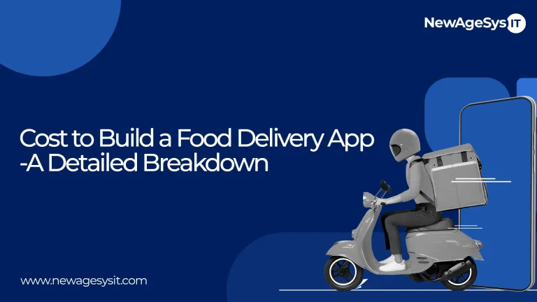 Detailed cost breakdown for building a food delivery app