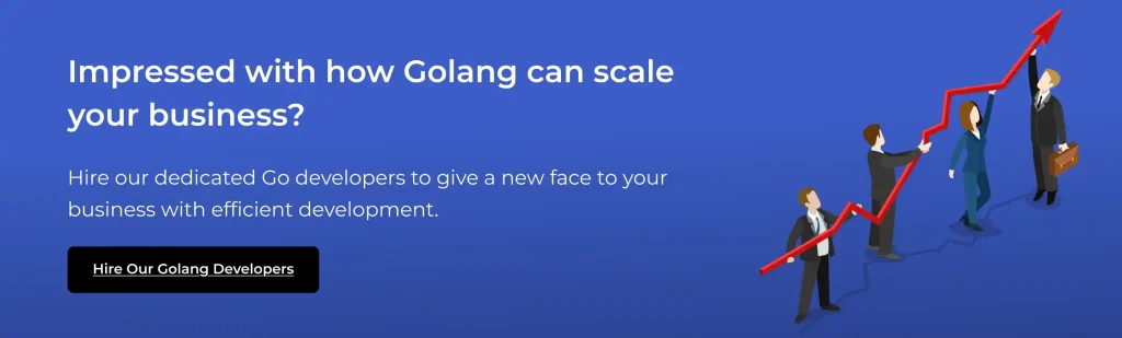 Hire our dedicated Golang developers to scale your business efficiently