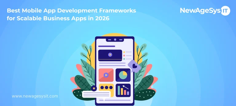 best mobile app development frameworks scalable business apps banner
