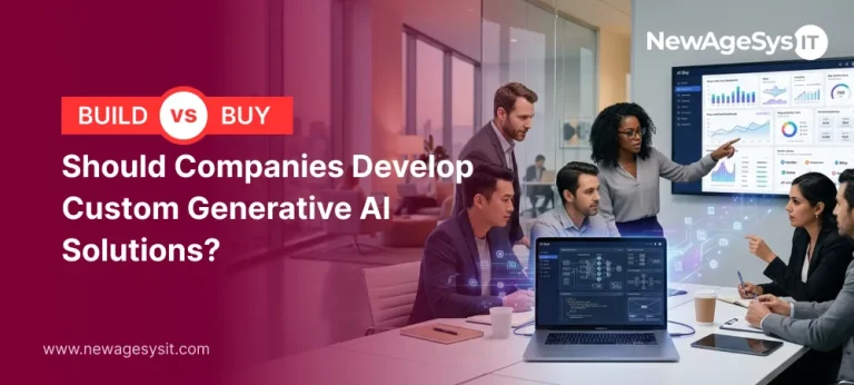 Build vs buy decision for custom generative AI solutions in US companies