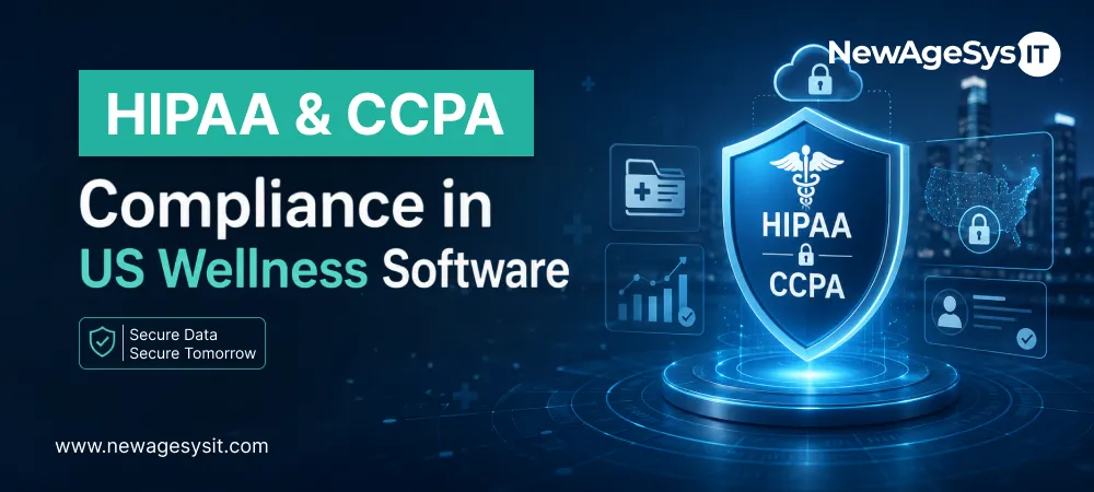 HIPAA & CCPA Compliance in US Wellness Software